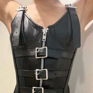 Stormy Leather Real Leather Corset